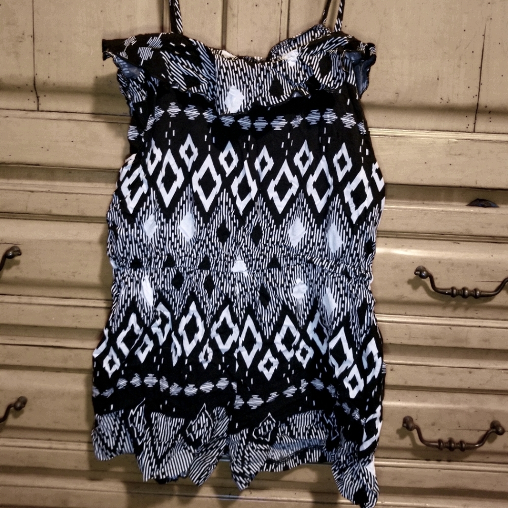 Patterned Romper